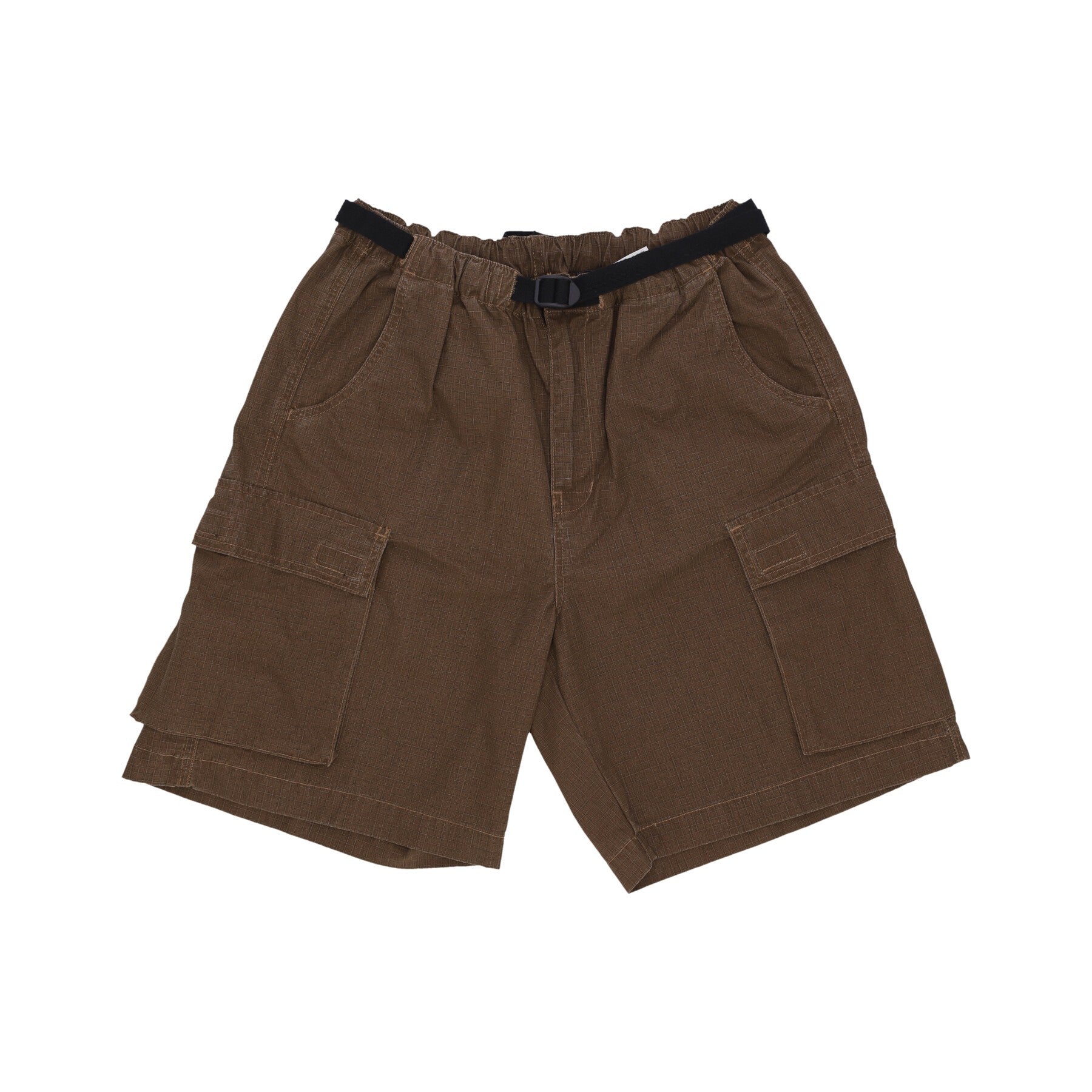 Carhartt Wip, Pantalone Corto Uomo Wynton Short, Tamarind/dusty H Brown Stone Washed