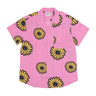 Obey, Camicia Manica Corta Uomo Daisy Blossoms Woven, Wild Rose Multi