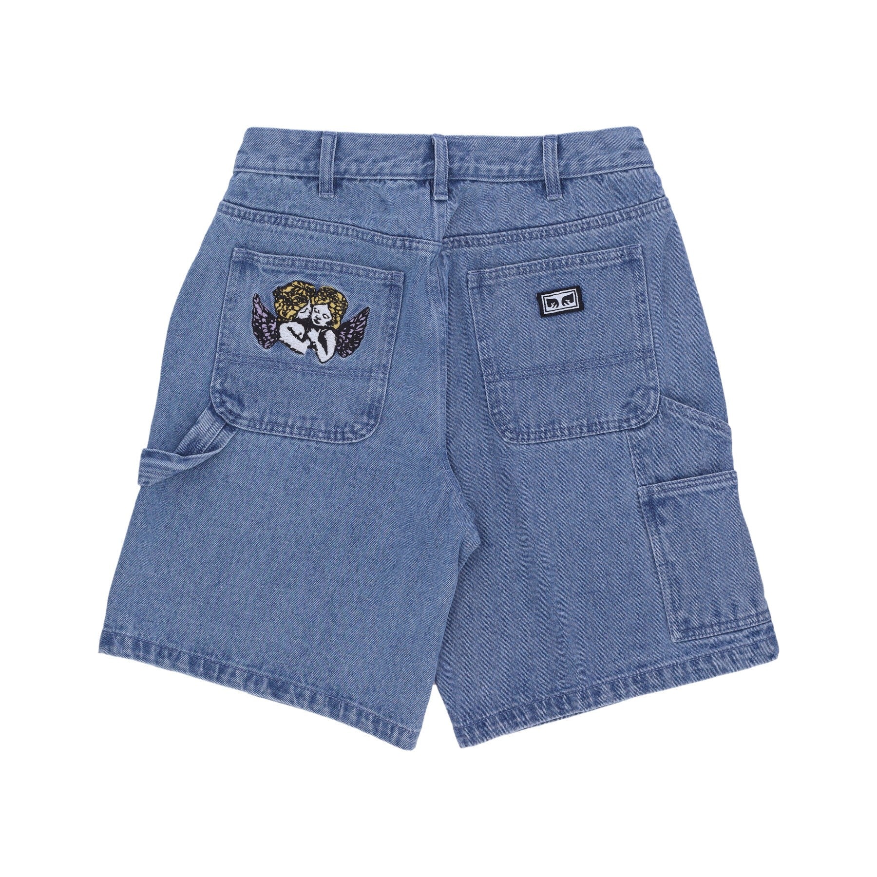 Kurze Herrenjeans Time Carpenter Denim Short Light Indigo