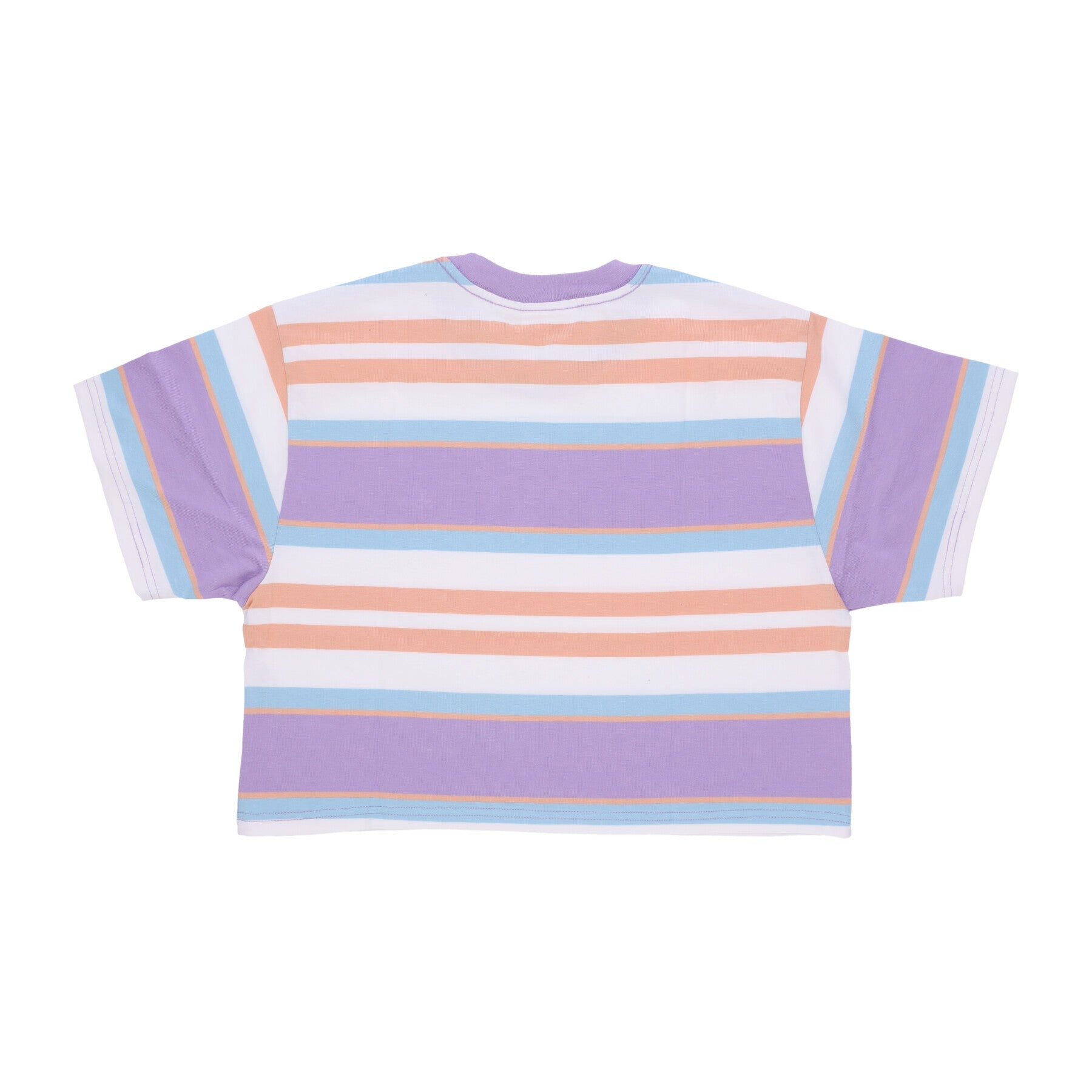 Obey, Maglietta Corta Donna Ariella Stripe Cropped Tee, 