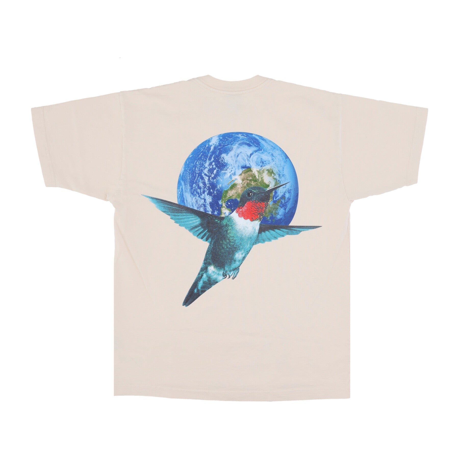 Obey, Maglietta Uomo Hummingbird Heavyweight Tee, Sago