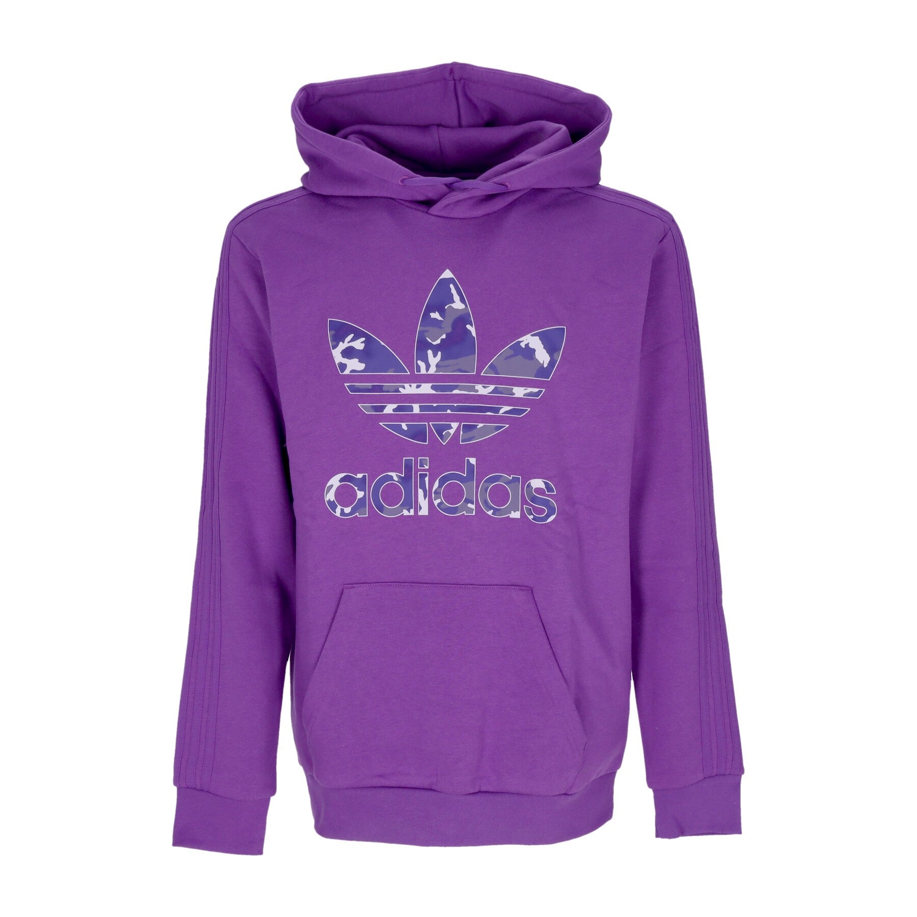 Adidas, Felpa Cappuccio Uomo Infill Camo Graphics Hoodie, Active Purple