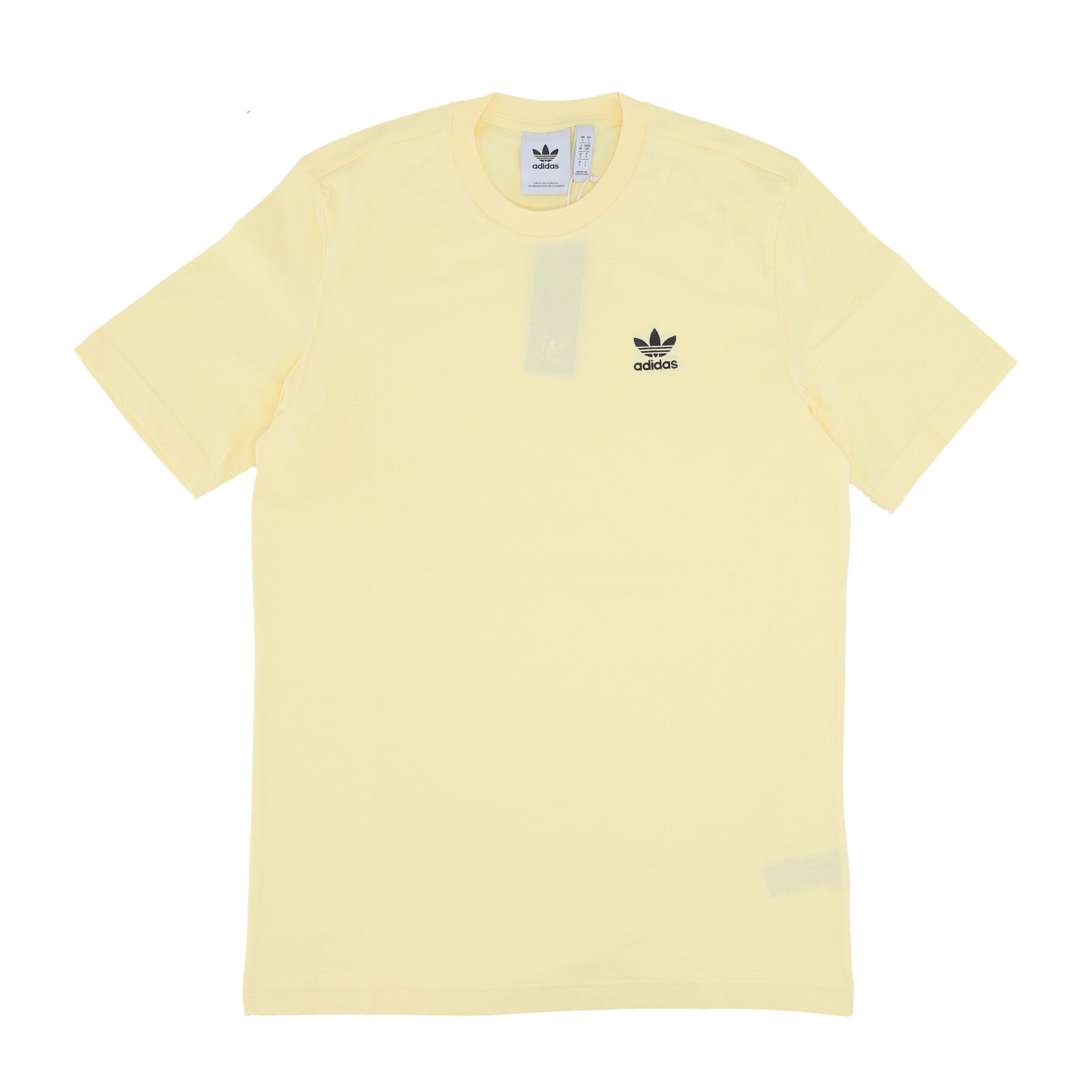 Adidas, Maglietta Uomo Trefoil Essentials Tee, Almost Yellow