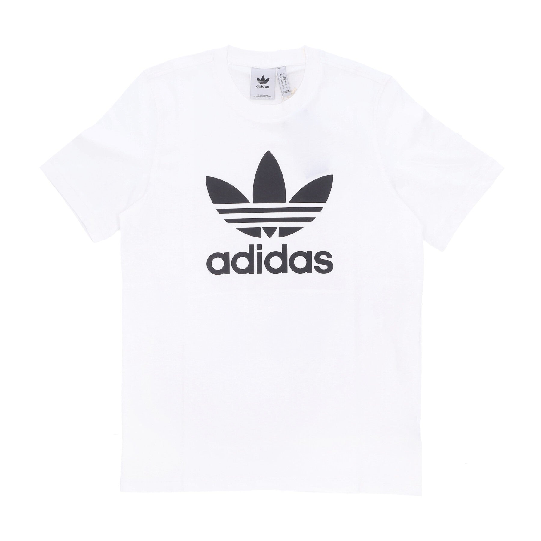 Adidas, Maglietta Uomo Classic Trefoil Tee, White/black