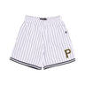 47 Brand, Pantaloncino Tipo Basket Uomo Mlb Pinstriped Grafton Shorts Pitpir, 