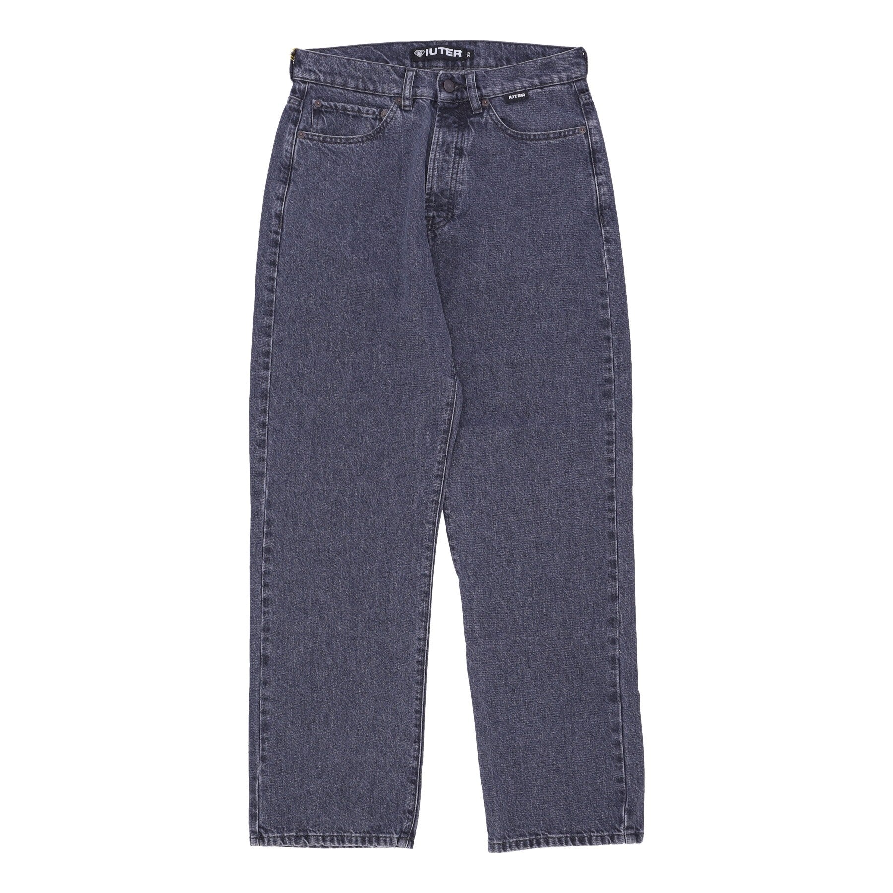 Herren Jeans Loose Denim Grau