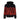 Octopus, Felpa Leggera Cappuccio Uomo Fast Hoodie, Black/red