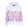 Octopus, Felpa Leggera Cappuccio Uomo Fast Hoodie, White