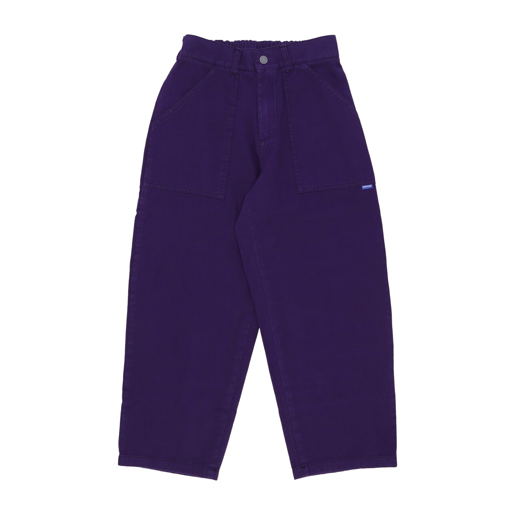 Long Men's Buffer Pant Purple