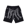 Octopus, Pantalone Corto Tuta Uomo Chain Sweatshort, Black