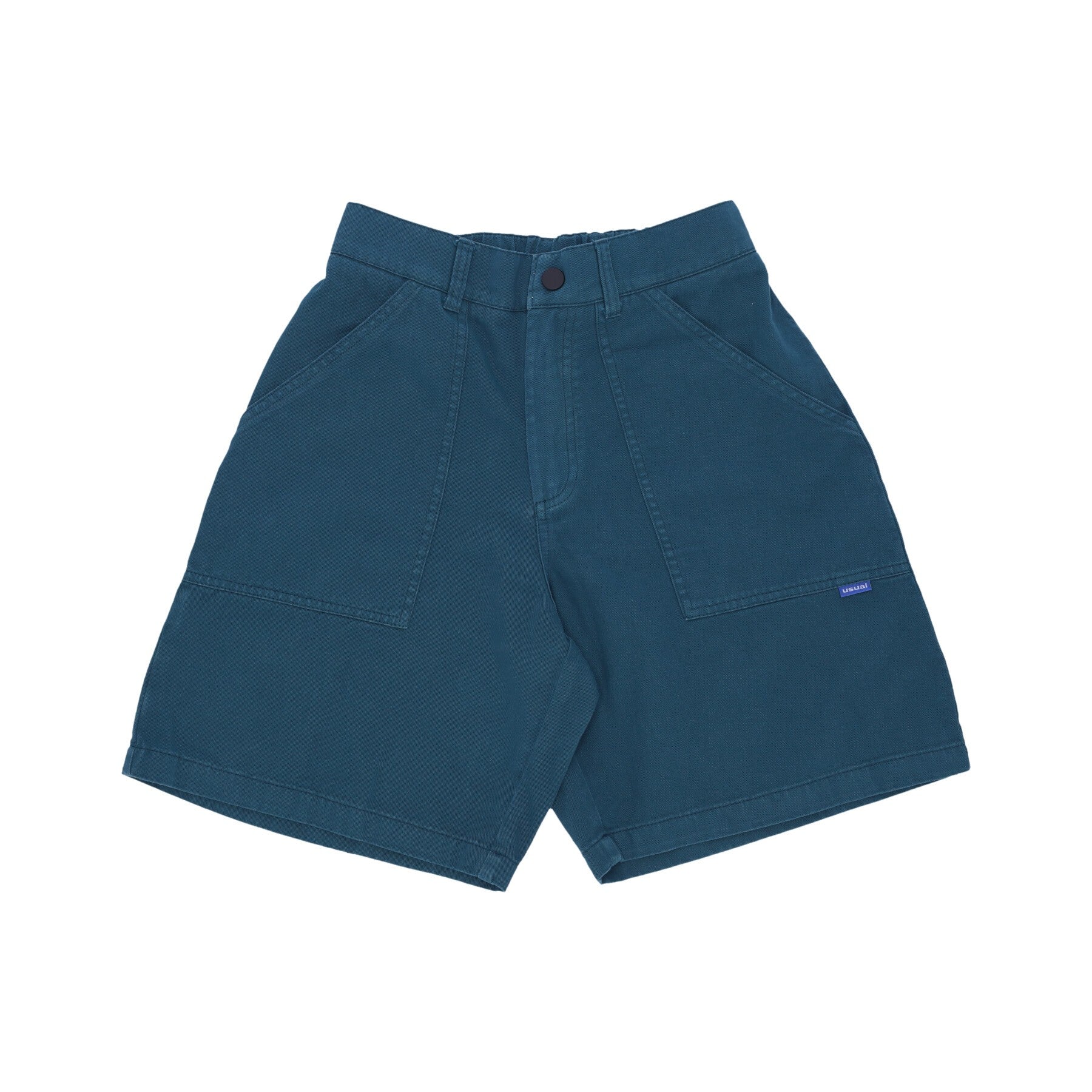 Usual, Pantalone Corto Uomo Buffer Shorts, Green