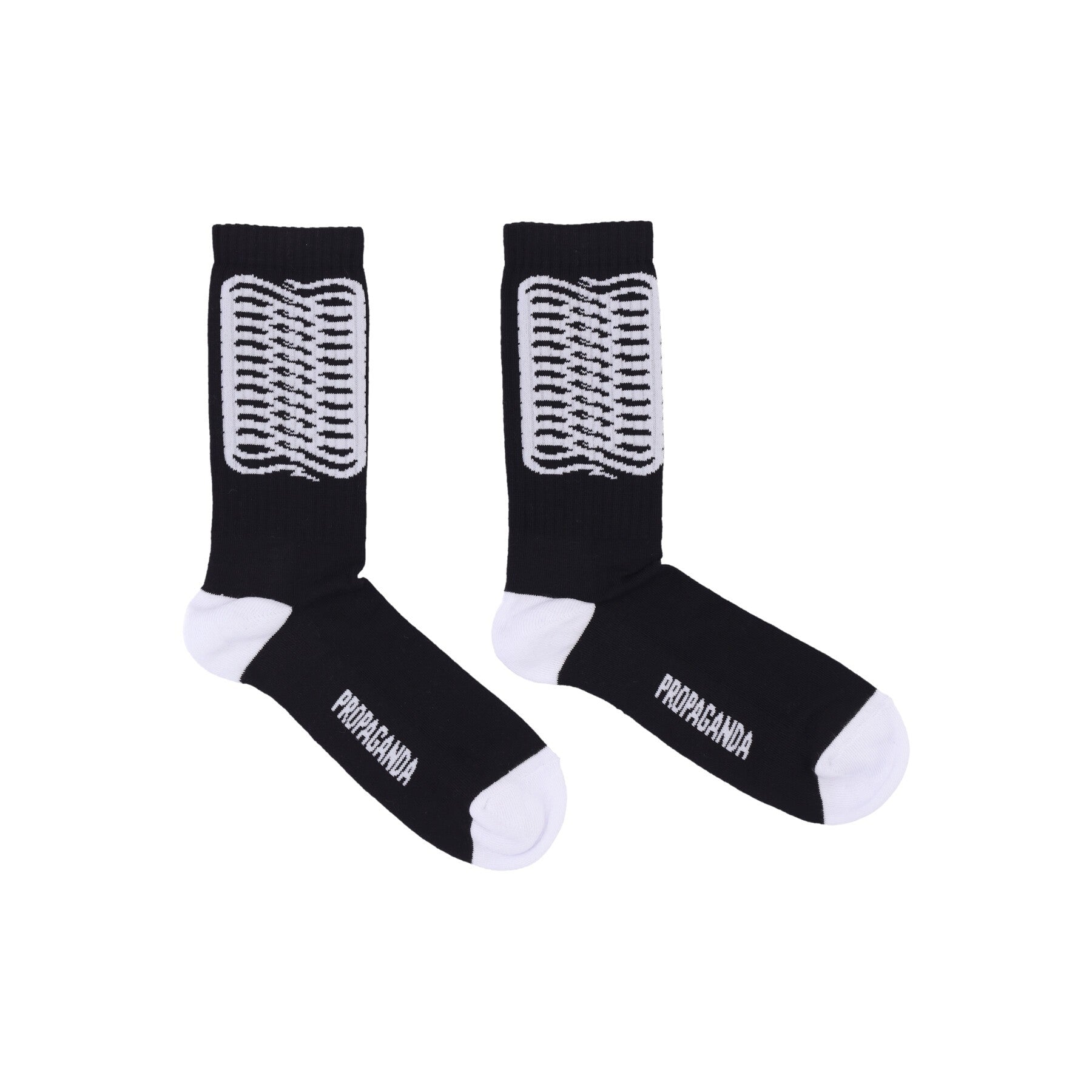 Propaganda, Calza Media Uomo Ribs Socks, 