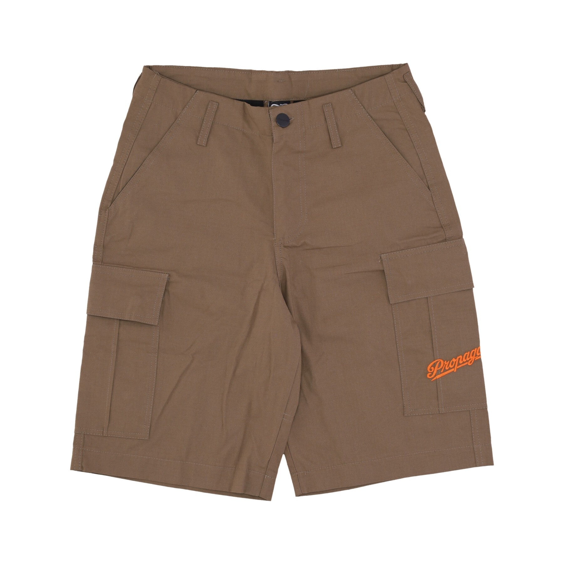 Propaganda, Pantalone Corto Uomo Cargo Shorts, Brown