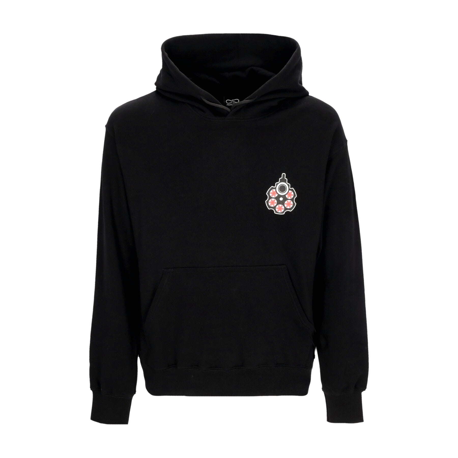 Propaganda, Felpa Leggera Cappuccio Uomo Roulette Hoodie, 