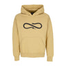 Propaganda, Felpa Leggera Cappuccio Uomo Logo Hoodie, Camel