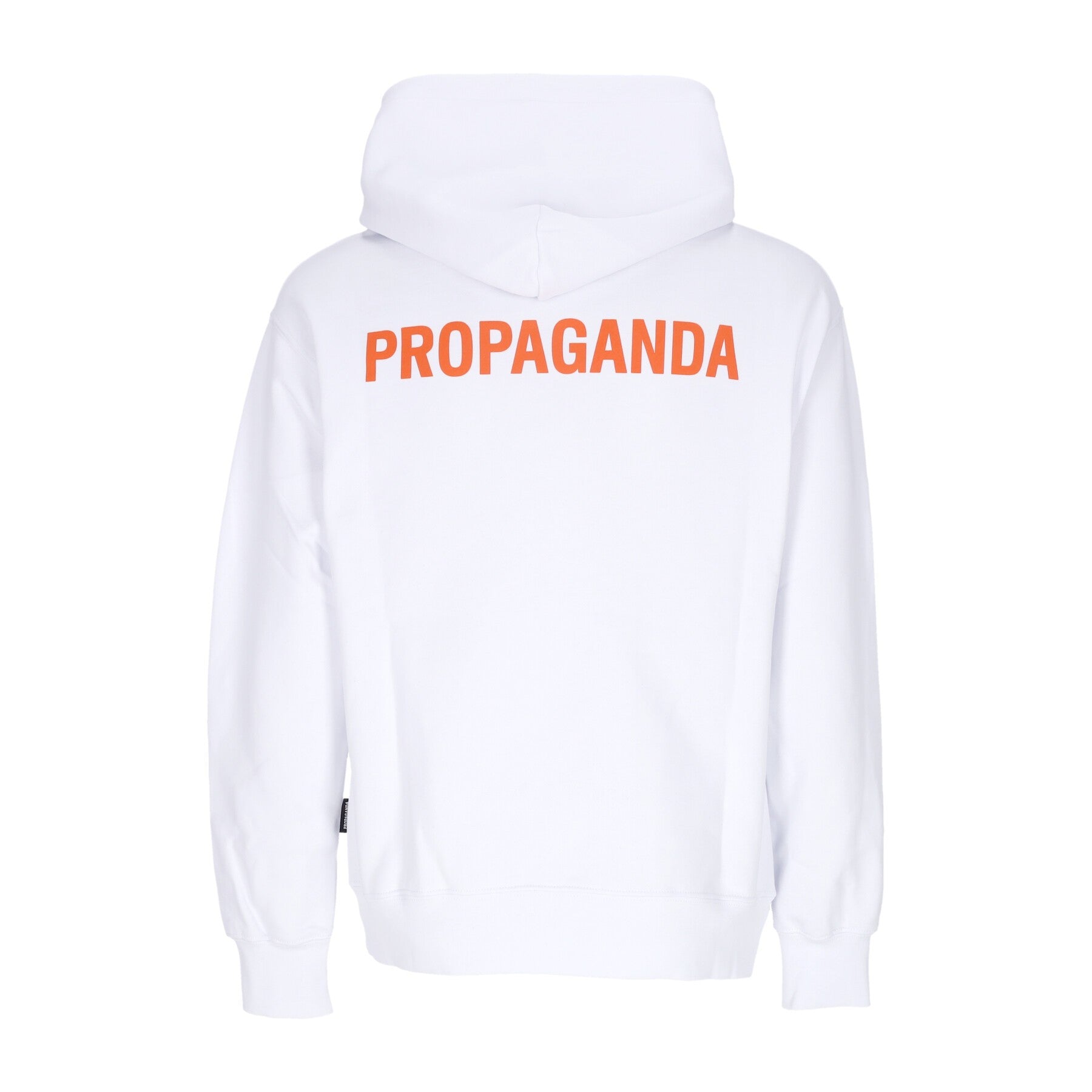 Propaganda, Felpa Leggera Cappuccio Uomo Logo Hoodie, White