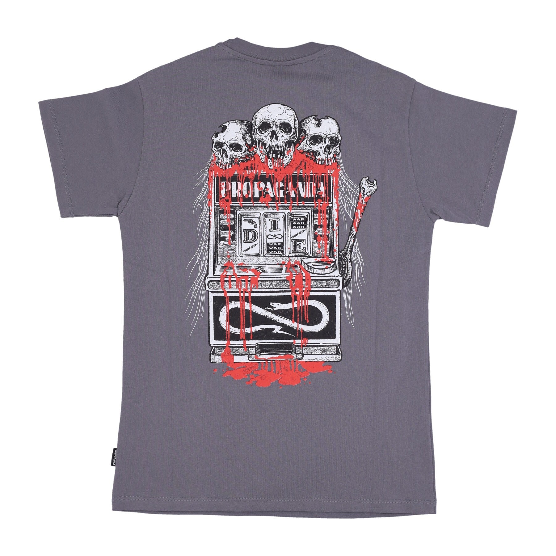 Propaganda, Maglietta Uomo Addict Tee, Grey