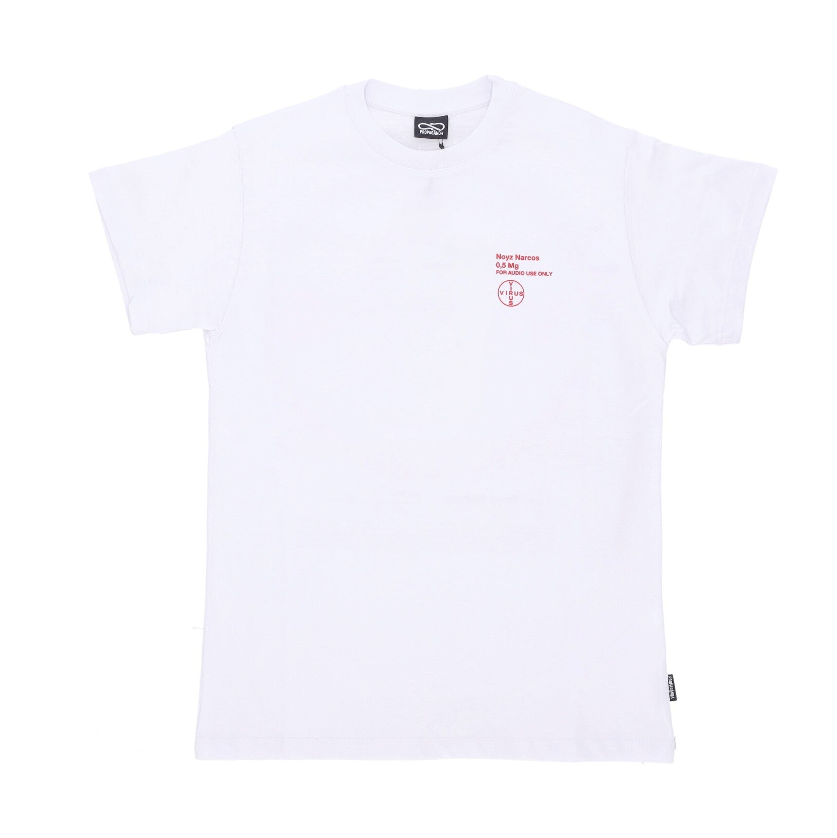 Virus Tee X Noyz Narcos White Men's T-Shirt