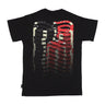 Propaganda, Maglietta Uomo Ribs Blind Tee, Black