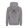 Propaganda, Felpa Leggera Cappuccio Uomo Ribs Bandana Hoodie, Grey