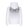 Propaganda, Felpa Leggera Cappuccio Uomo Ribs Bandana Hoodie, White