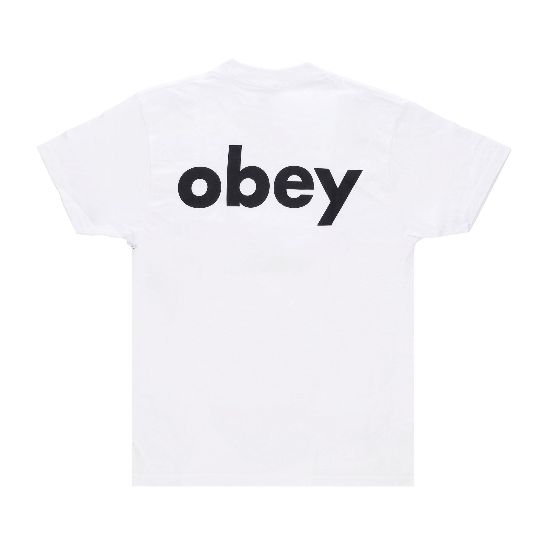 Obey, Maglietta Uomo Lower Case Classic Tee, White