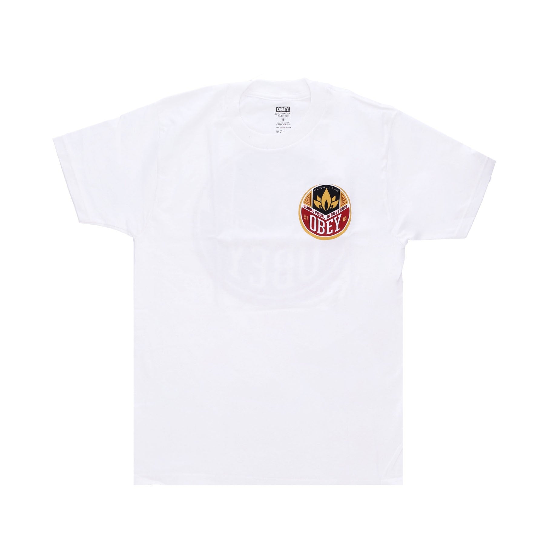 Catch Men's Shirt Un tire Classic Tee White