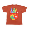 Obey, Maglietta Uomo Lifeline Organic Tee, Terra Cotta