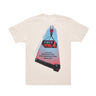 Obey, Maglietta Uomo Destruction And Construction Classic Tee, Cream