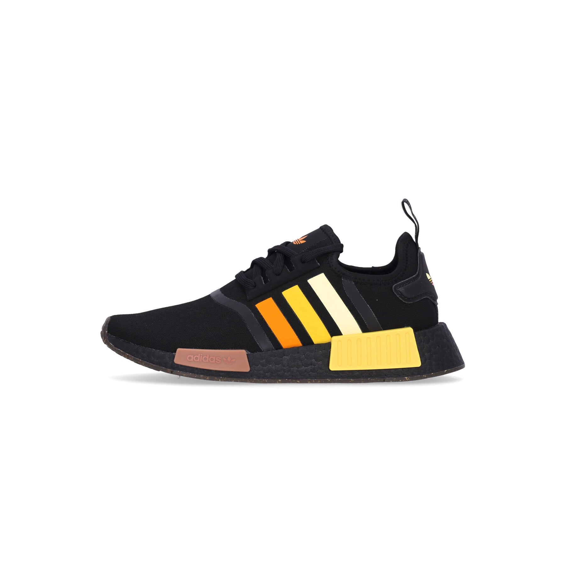 Adidas, Scarpa Bassa Uomo Nmd_r1, Core Black/carbon/clay Strata