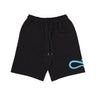 Propaganda, Pantalone Corto Tuta Uomo Logo Sweatshorts, Black