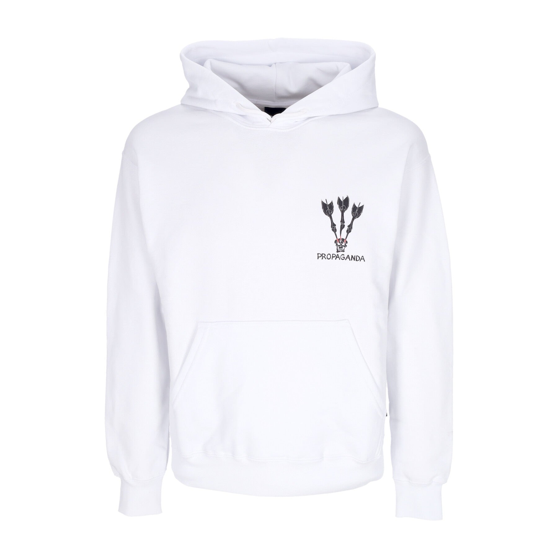 Propaganda, Felpa Leggera Cappuccio Uomo Darts Hoodie, 