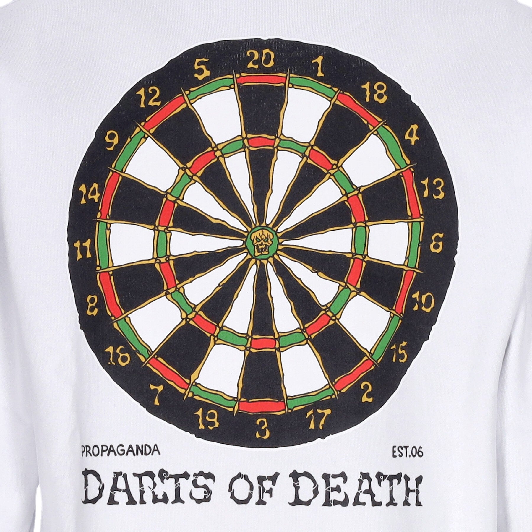 Propaganda, Felpa Leggera Cappuccio Uomo Darts Hoodie, 