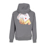 Propaganda, Felpa Leggera Cappuccio Uomo Royal Flush Hoodie, Grey