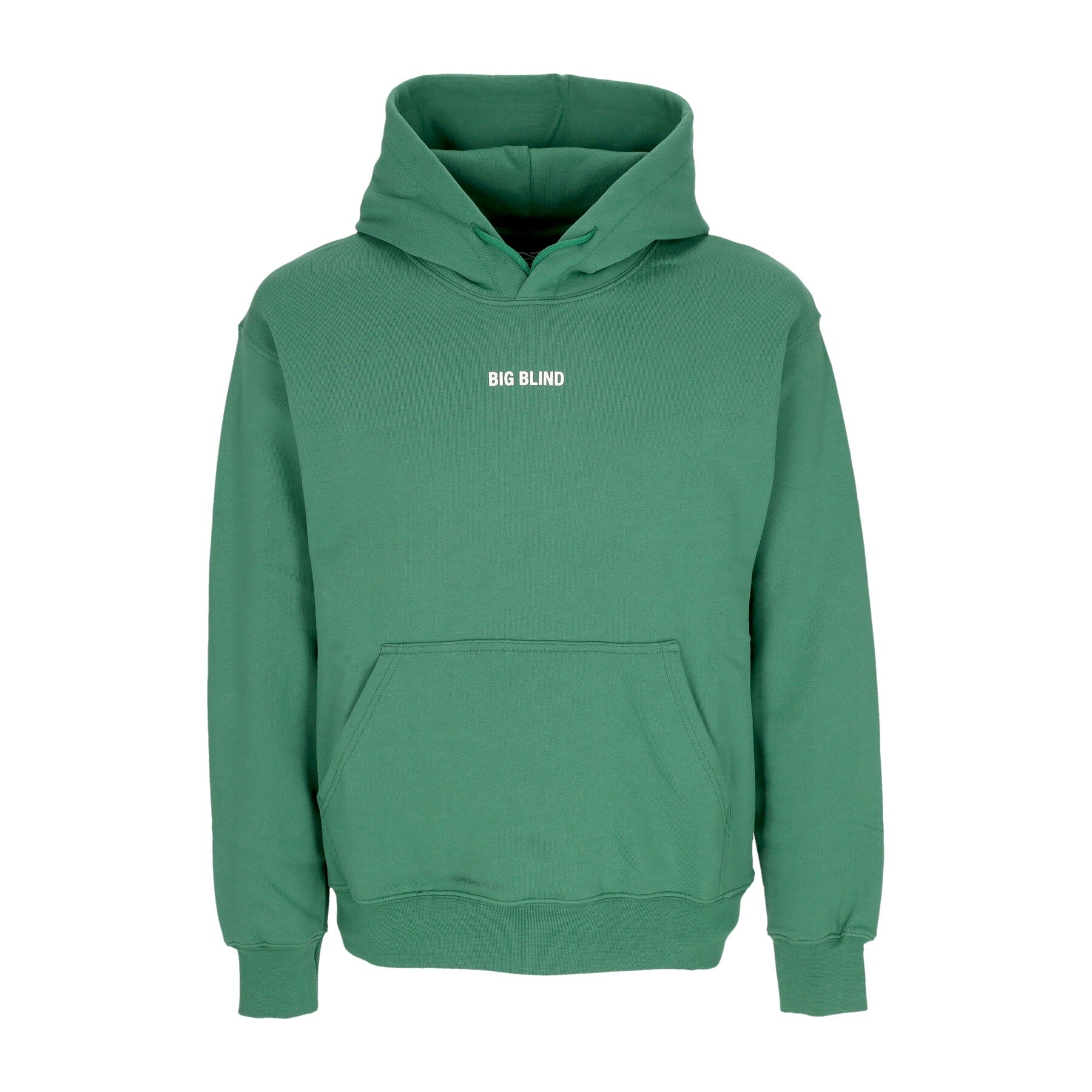 Propaganda, Felpa Leggera Cappuccio Uomo Ribs Blind Hoodie, Green Bottle