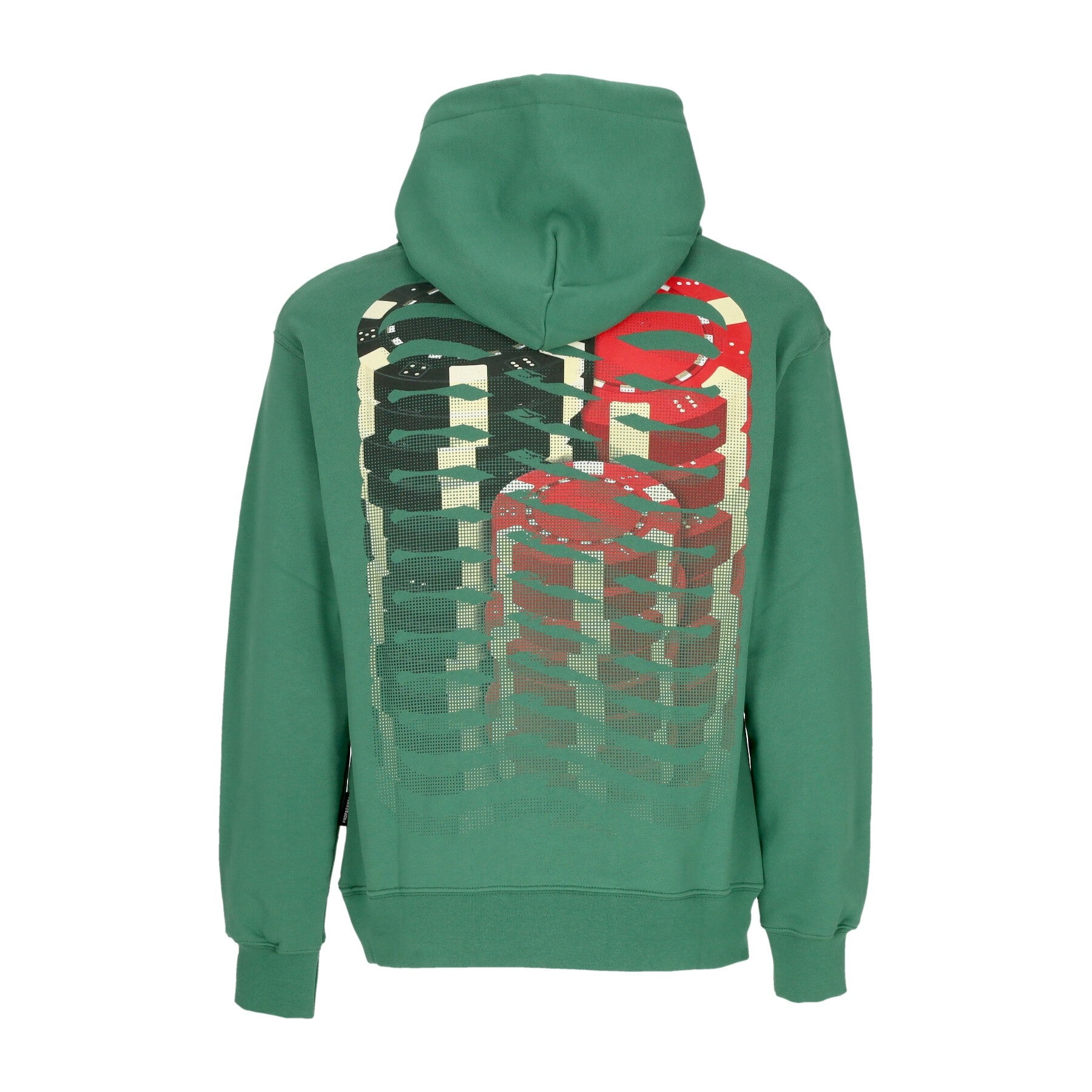 Propaganda, Felpa Leggera Cappuccio Uomo Ribs Blind Hoodie, 