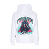 Propaganda, Felpa Leggera Cappuccio Uomo Triangle Panther Hoodie, White