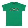 Propaganda, Maglietta Uomo Logo Hazard Tee, Green Bottle