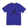 Jordan, Maglietta Uomo Jumpman Crew, Light Concord/black