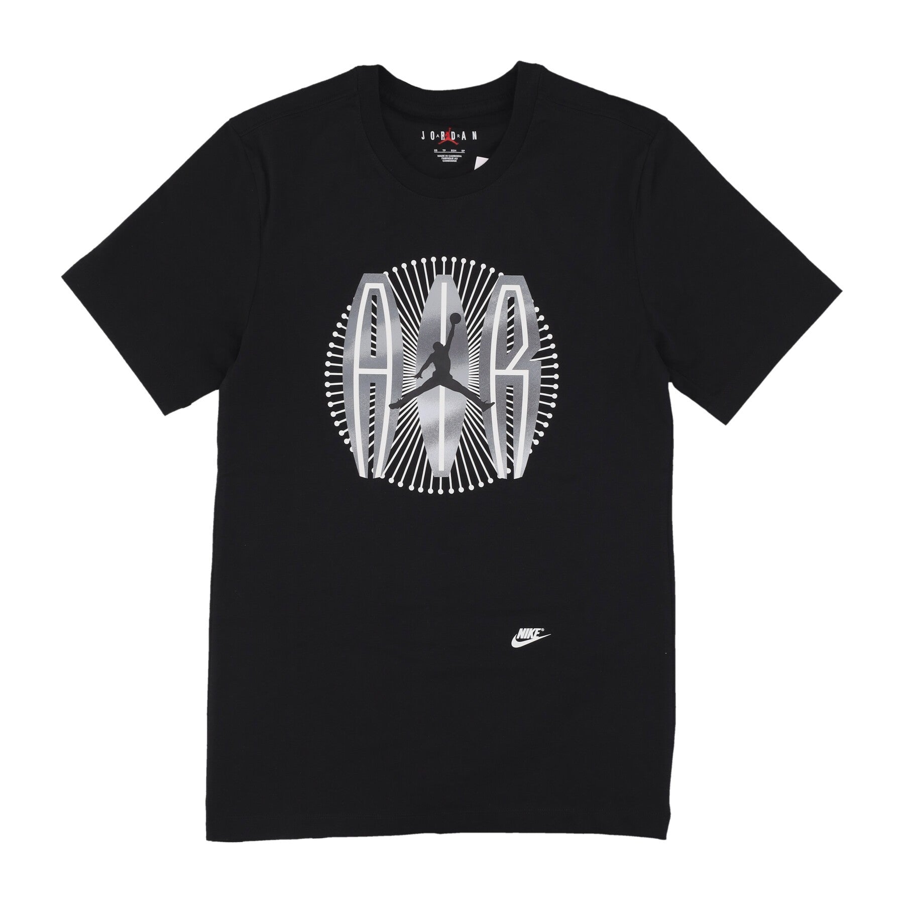 Maglietta Uomo Flight Mvp Tee Black/black