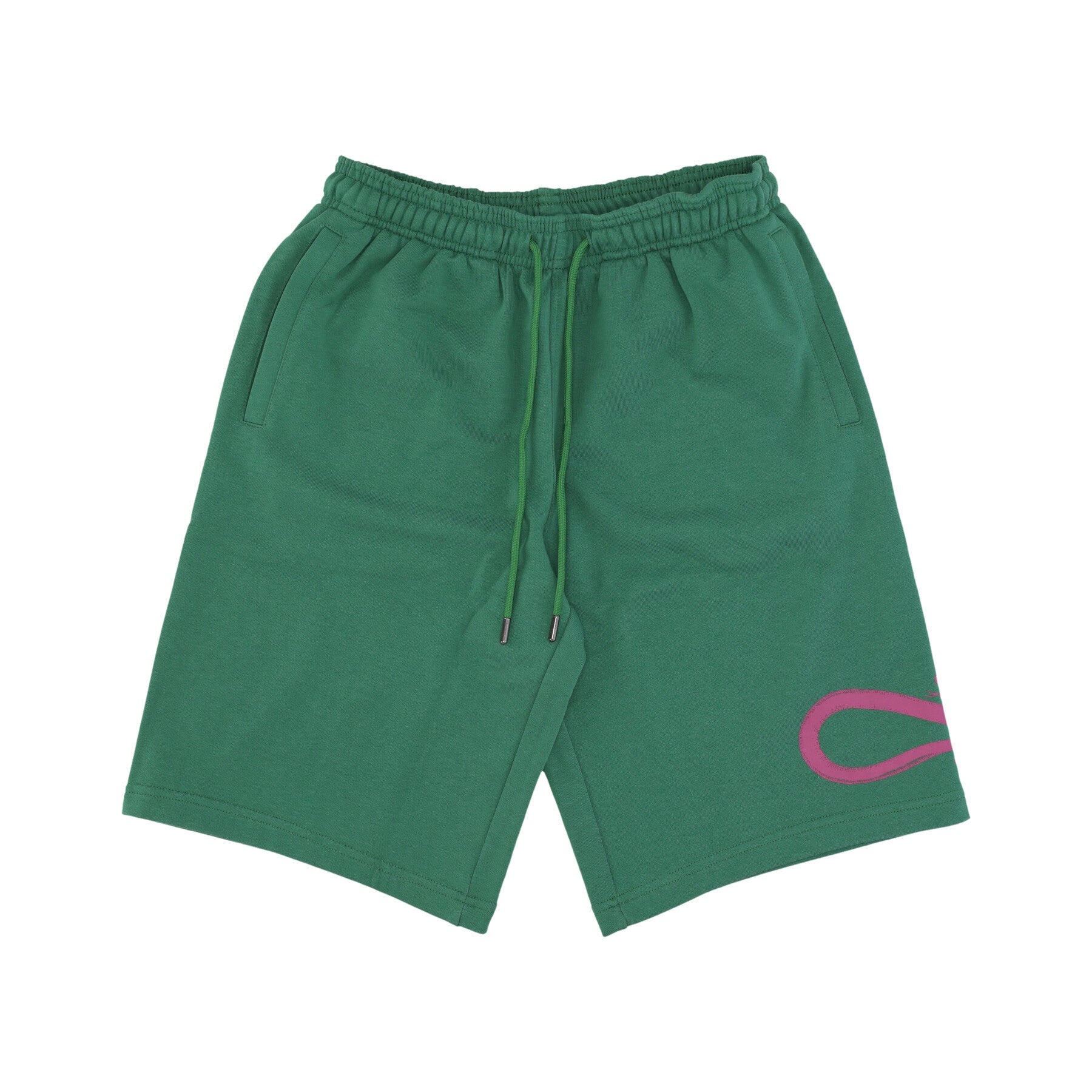 Propaganda, Pantalone Corto Tuta Uomo Logo Sweatshorts, Green Bottle