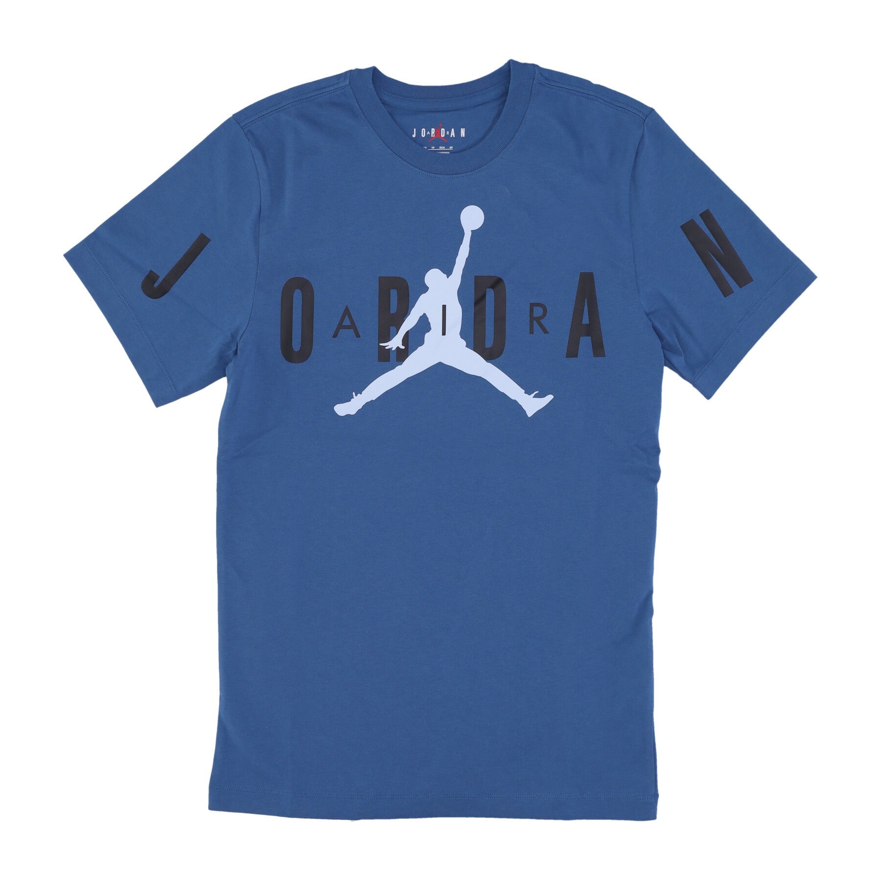 Jordan, Maglietta Uomo Air Stretch Tee, True Blue/black/white