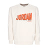 Jordan, Felpa Girocollo Uomo Flight Mvp Graphic Fleece Crewneck, Phantom/rush Orange/black