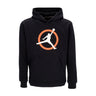 Jordan, Felpa Cappuccio Uomo Flight Mvp Graphic Fleece Hoodie, Black