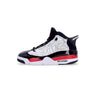 Jordan, Scarpa Alta Uomo Air Jordan Dub Zero, White/fire Red/black