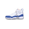 Jordan, Scarpa Alta Uomo Jumpman Two Trey, White/hyper Royal/safety Orange/white