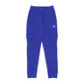 Adidas, Pantalone Tuta Felpato Uomo Trefoil Essentials Cargo, Semi Lucid Blue