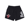 Mitchell & Ness, Pantaloncino Uomo Nba Team Essentials Nylon Shorts Hardwood Classics Chibul, Black