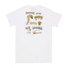 Thrasher, Maglietta Uomo Barbarian Tee, White