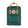 Fjallraven, Zaino Unisex Kanken, Arctic Green/spicy Orange